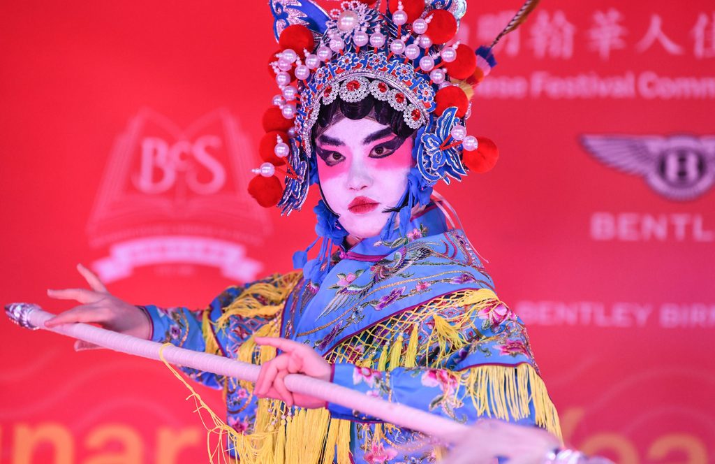 Birmingham Chinese New Year celebrations with dazzling lion procession